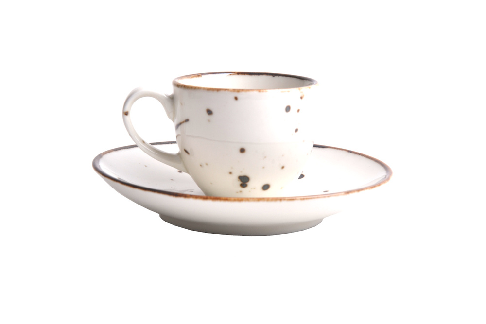 0988 filiżanka mokka/spodek 009/13 cottage cream 1