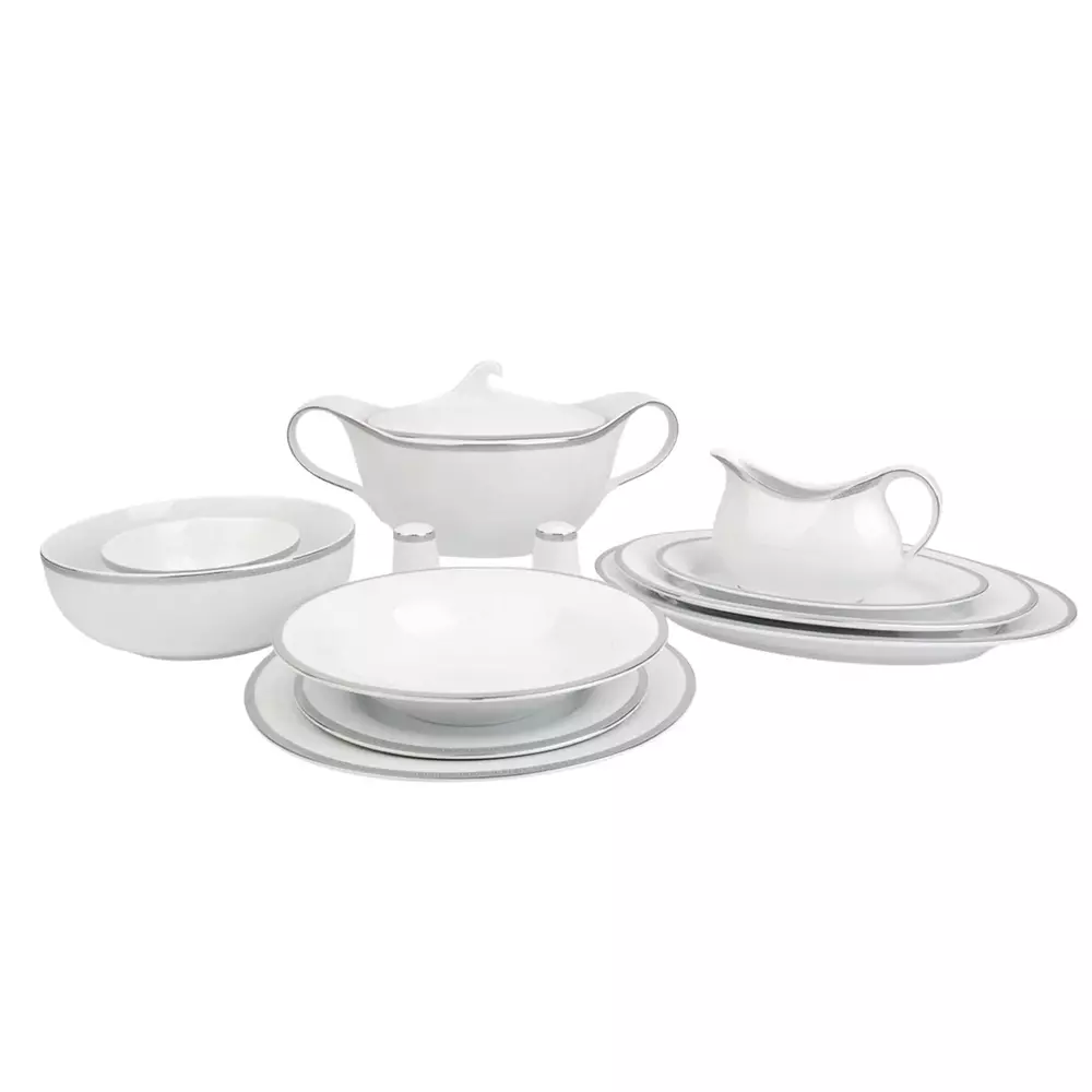 1170 Serwis obiadowy 6/27 Antonio Platin Plus 1