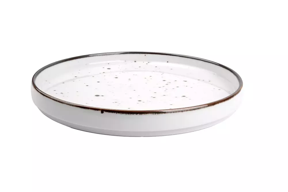 1108 Talerz płytki Basic 25cm Cottege White 1