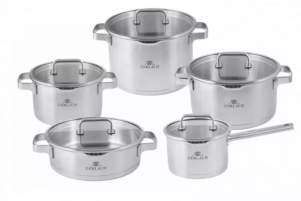 342M kpl garnków 10 el. Prestige Plus 1,5L/3L/2,5L/4,5L/6L 1