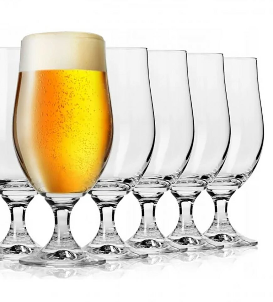 F750594033014000 Pokale do piwa typu lager 330ml 6szt 1