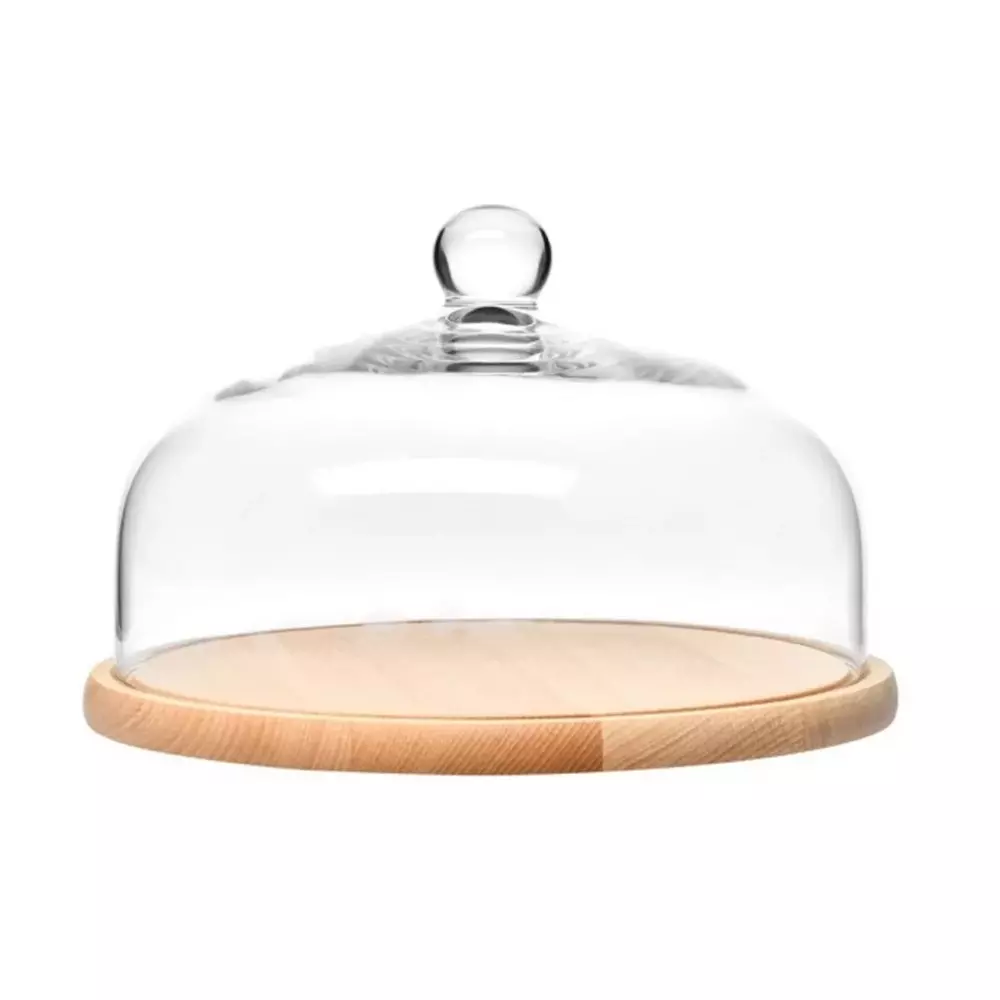 FKL0108026004000 Klosz z drewnianą paterą HomeandDeco 1