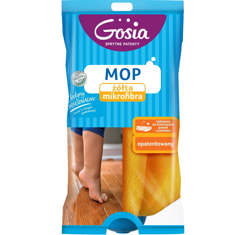 gosia mop zapas żółta mikrofibra 3329 1