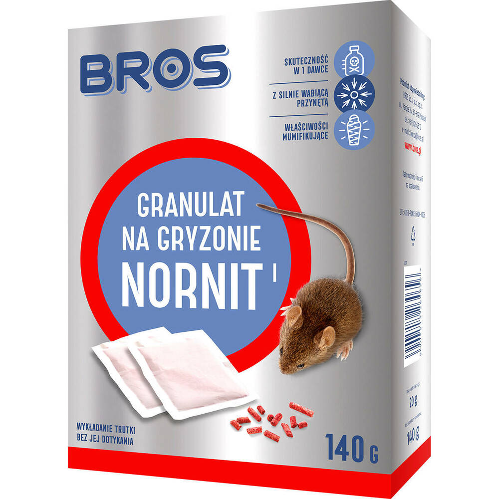 bros granulat na gryzonie 140g nornit 1