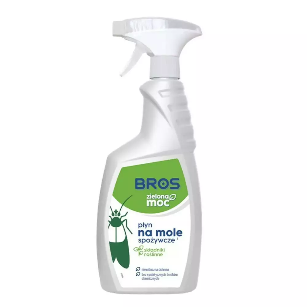 bros zielona moc płyn na mole spożywcze 500ml 1