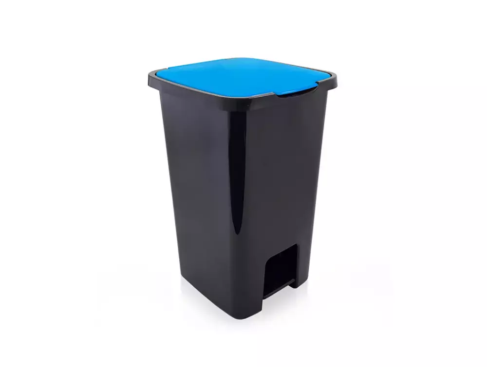 Artgos 4453 Kosz sorta 45 z pedałem czarny niebieski 1