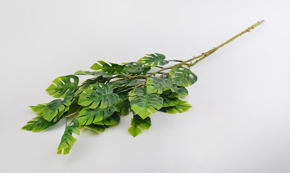 Gałązka ozdobna FLZ1279 monstera drobna 1