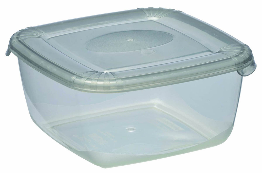 plast team pojemnik polar 0,46l prost.1670 pokrywa szara transp 1
