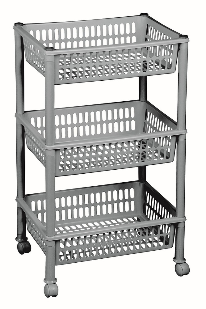 plast team regał trolley jumbo eco 1268 srebrny 1
