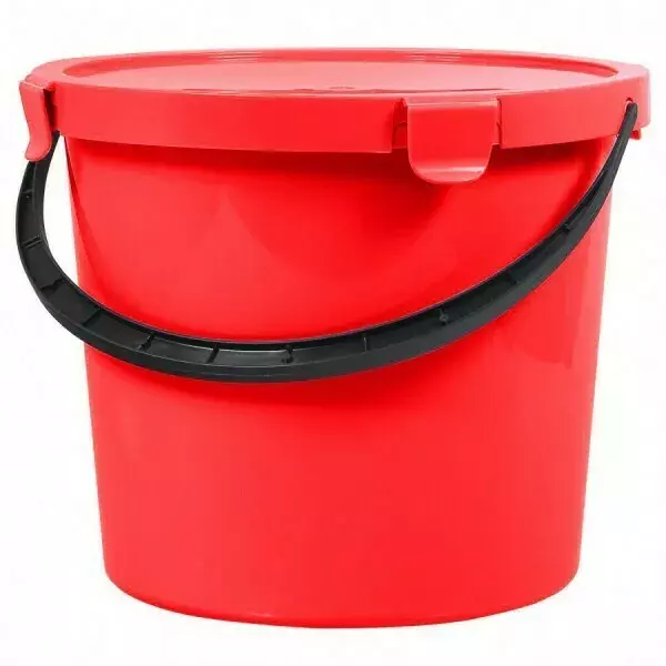 wiadro 10L z/p 6079 Berry czerwony 1