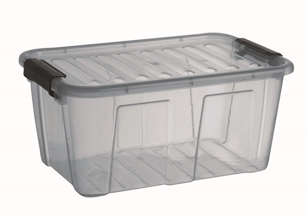 plast team pojemnik home box 8L 2238 przezr/czarny 1