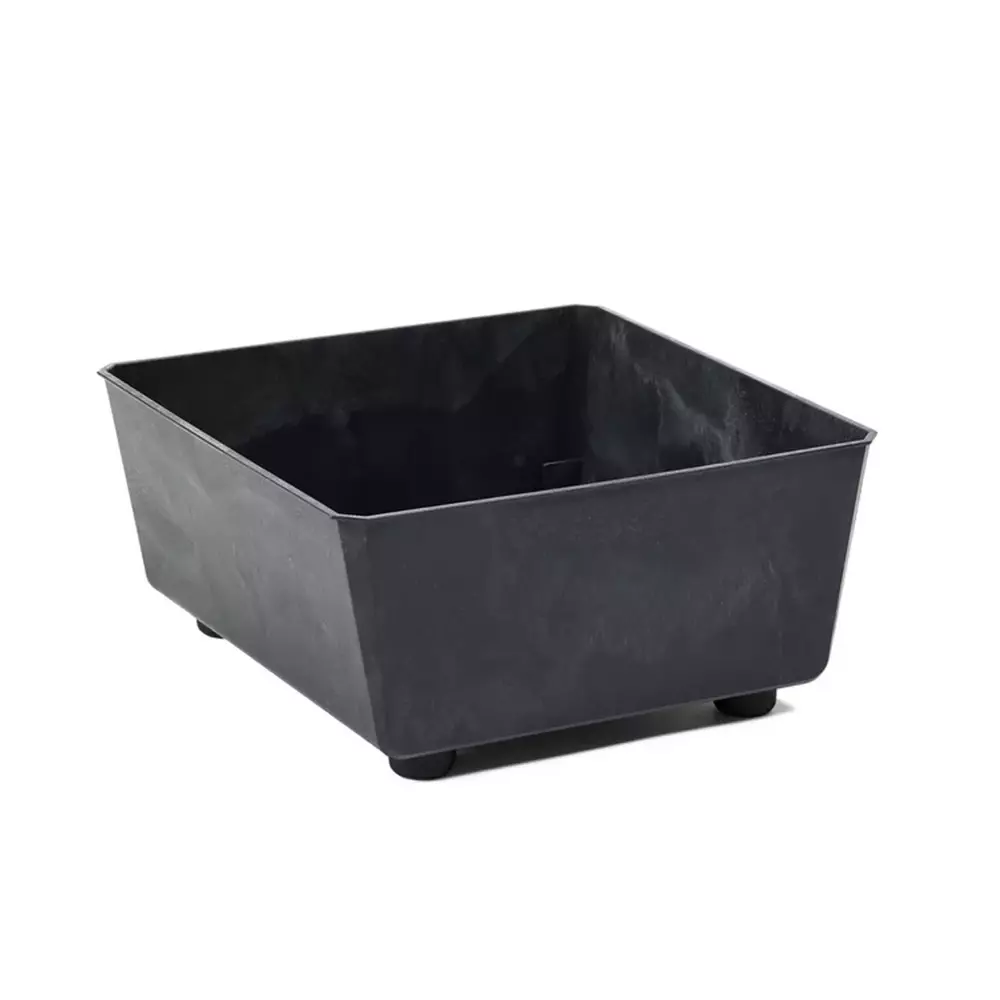 Skrzynka Saga 375x170 recycled - czarny beton LA306-71 1