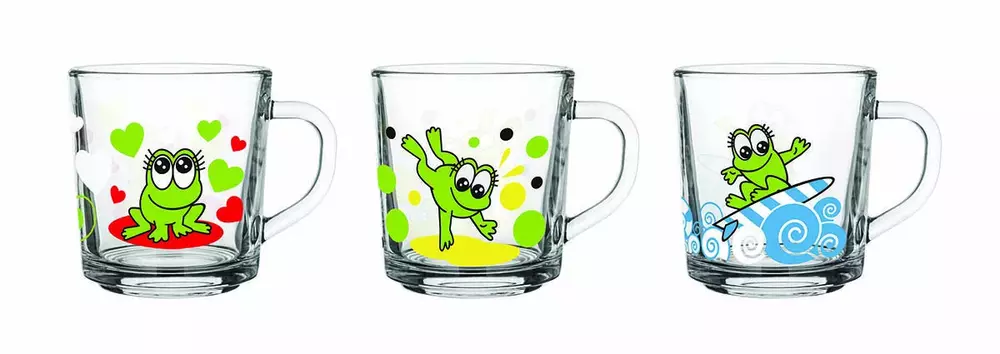 kubek szymek 220ml mix żabki kpl 3szt 1