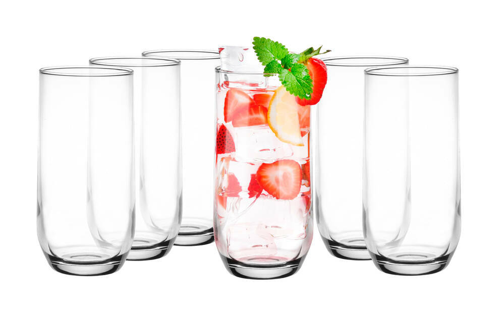 Szklanka wysoka 400ml kpl 6 1