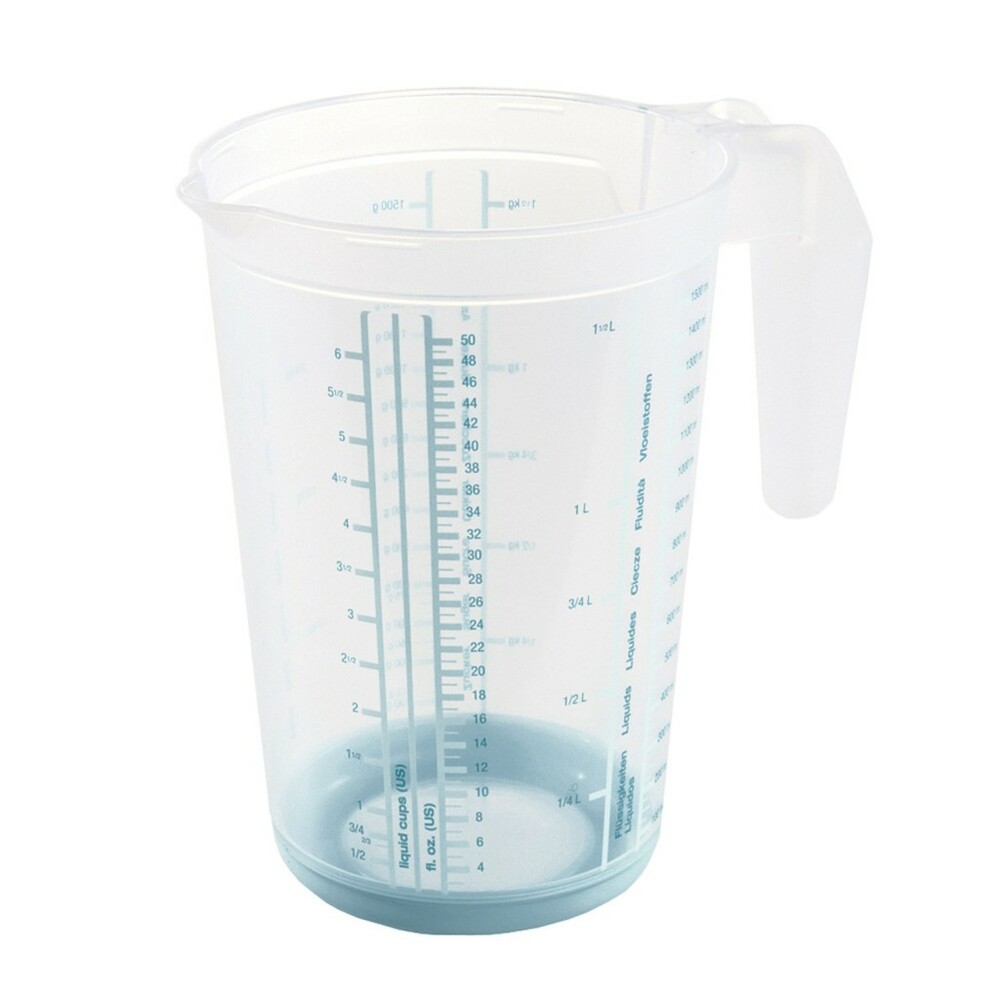Keeep massimo kubek z miarką 1,5L antypoślizg nordic blue 1