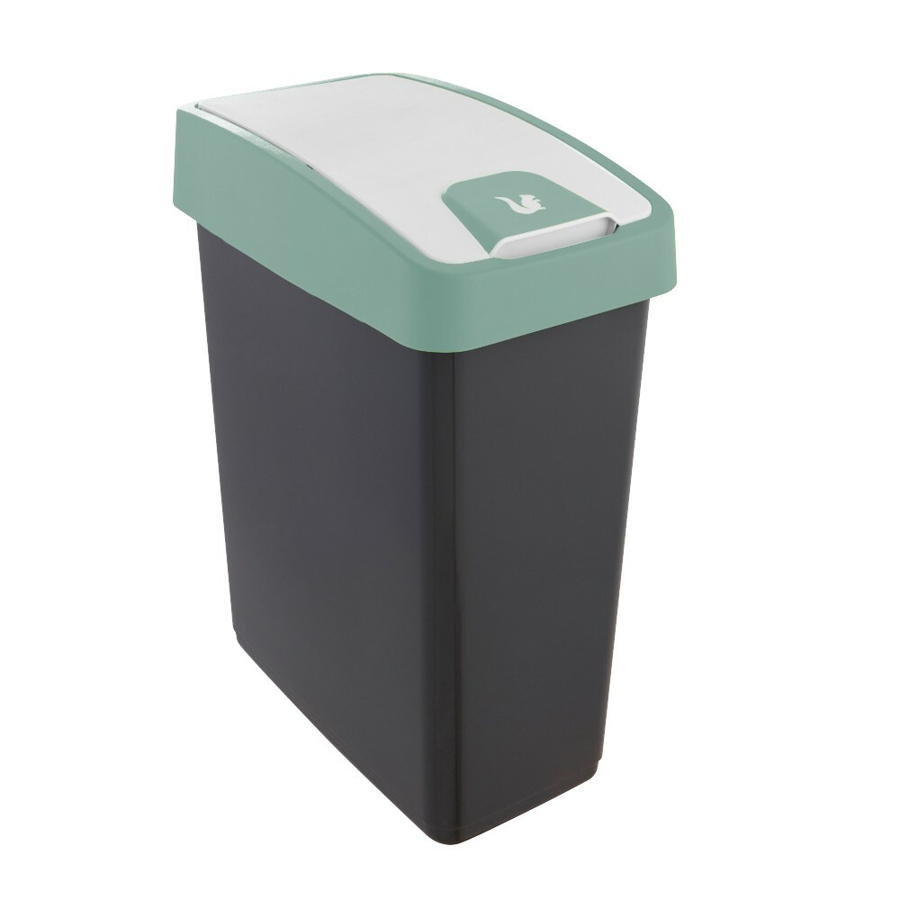 Keeep Magne Kosz na śmieci z naciskaną pokrywą 25L nordic green 1