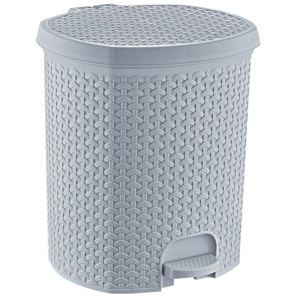 Keeep Tjark Kosz na śmieci "rattan-style" 21L nordic grey 1