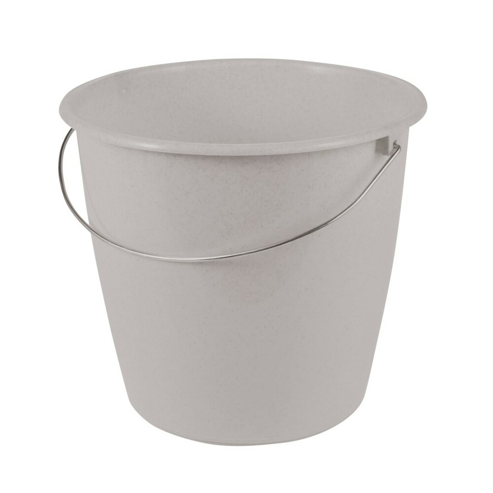Keeep Erik wiadro z uchwytem metalowym 10L nordic grey 1