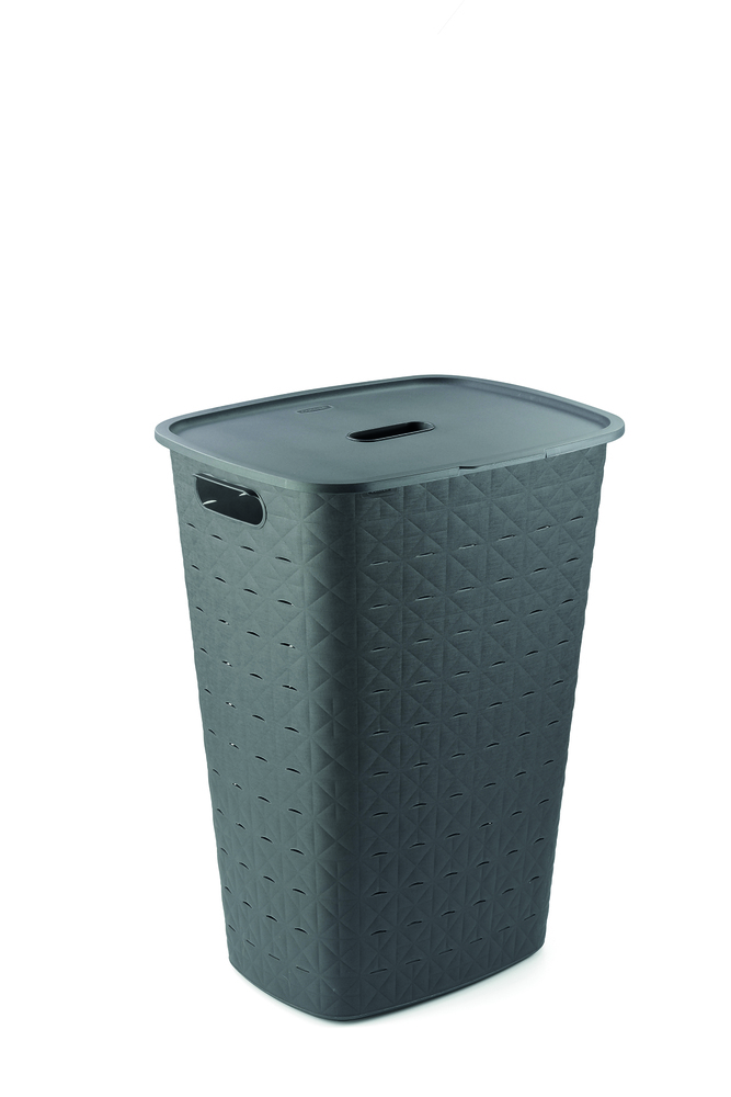 Curver Kosz do bielizny Softex ham. 56L Szary 00571-Z68-00 1