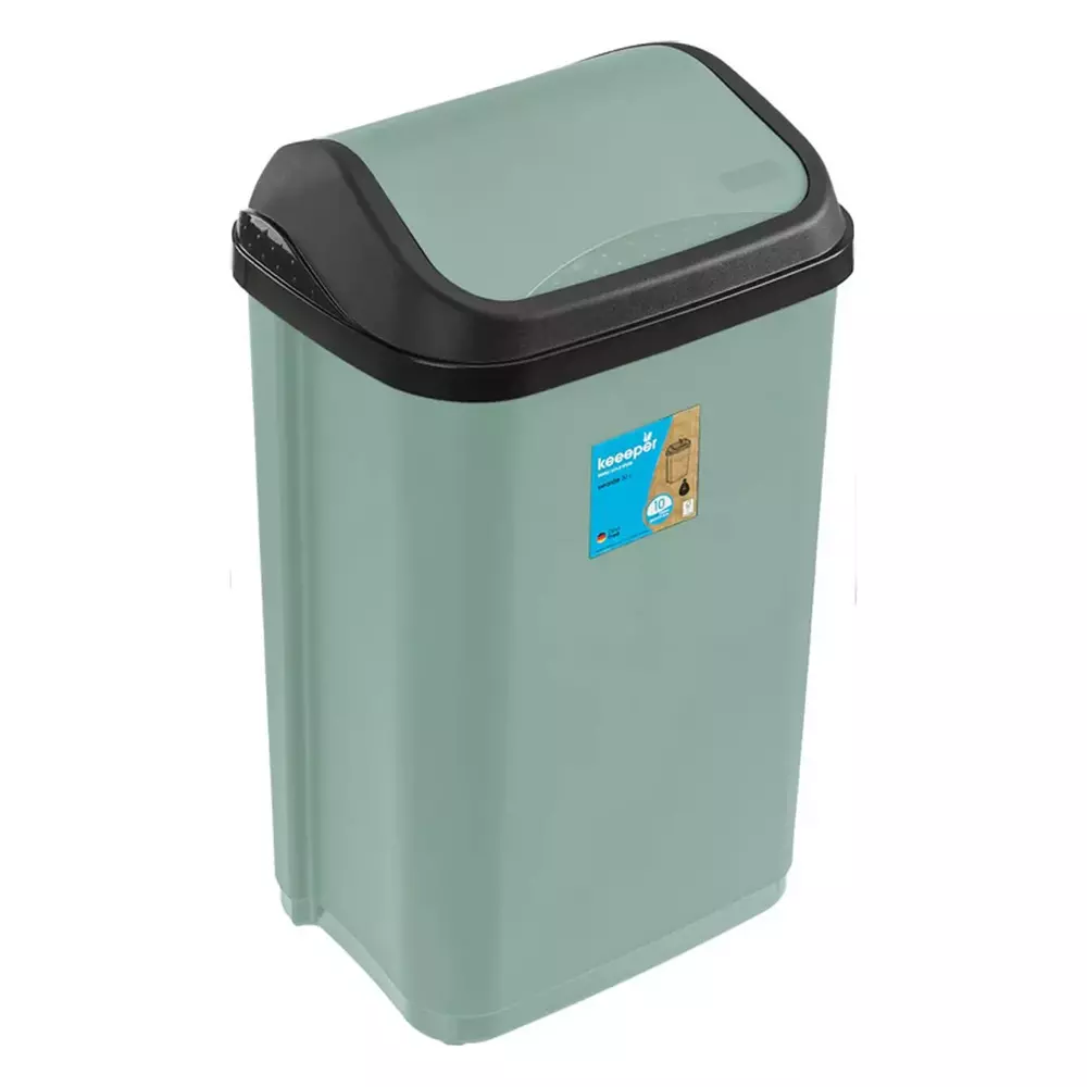 Keeep Swantje Kosz na śmieci z obrotową pokrywą 50L nordic green 1