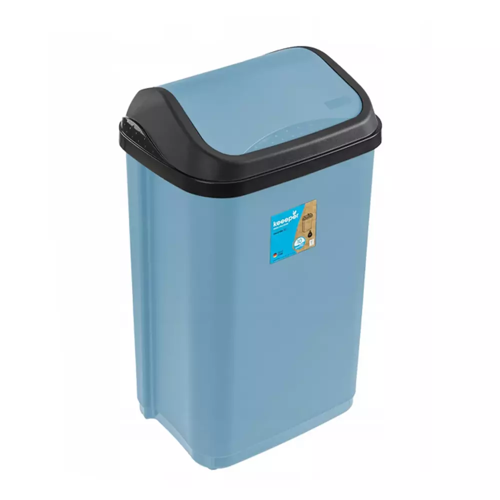 Keeep Swantje Kosz na śmieci z obrotową pokrywą 50L nordic blue 1