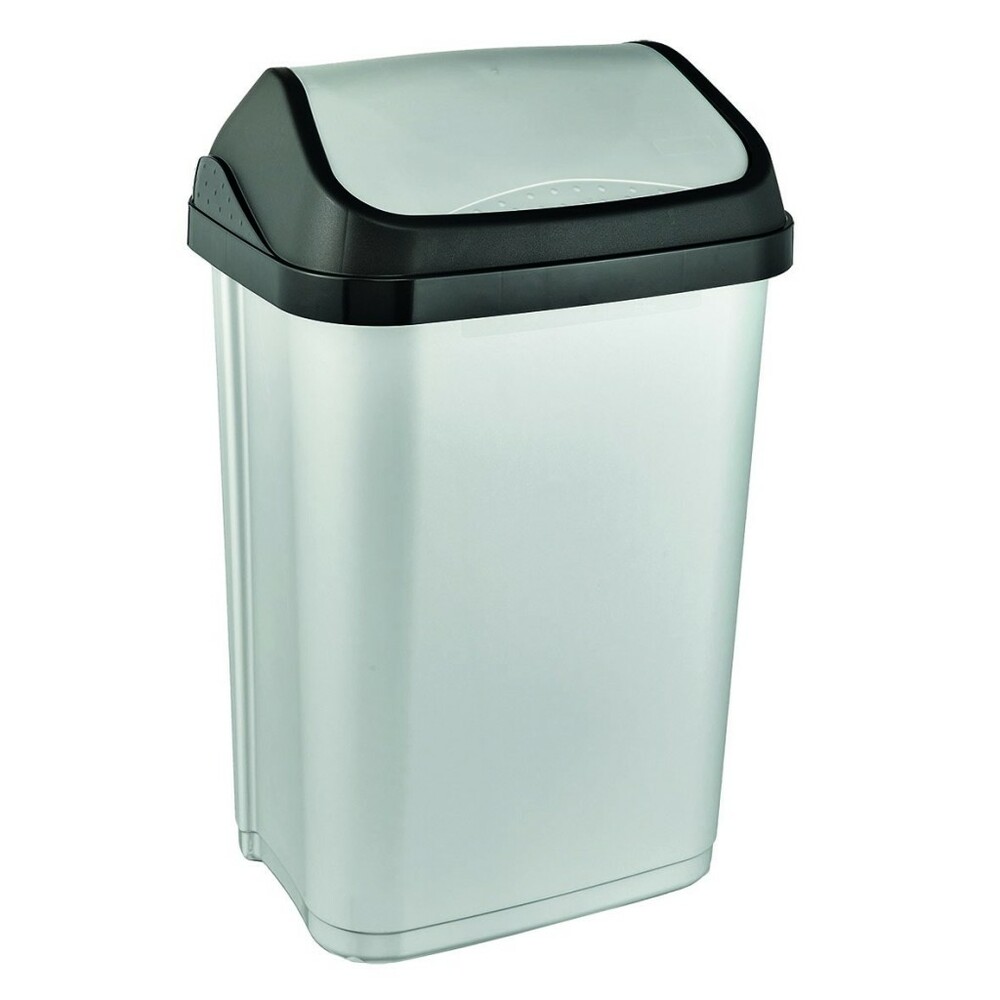 Keeep kosz SWING BIN 50L z obr.pokr swantje jasnosrebrny 1