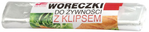 BRATEK woreczki do żywności 3L25/35 a'100 1