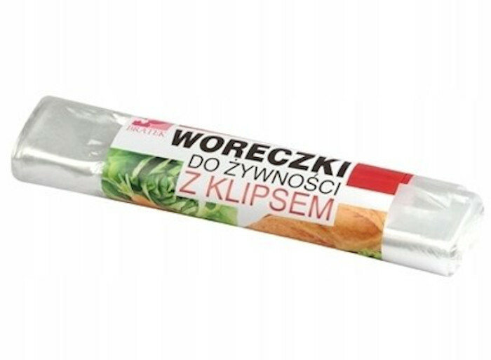 BRATEK woreczki do żywności 5litrów 30/40 100szt 1