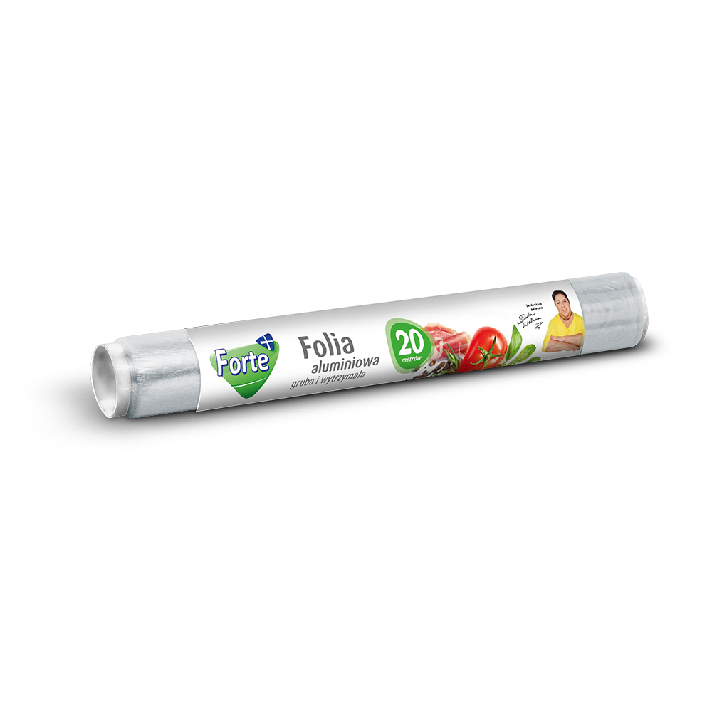 FORTE+ folia aluminiowa 20m rolka 1