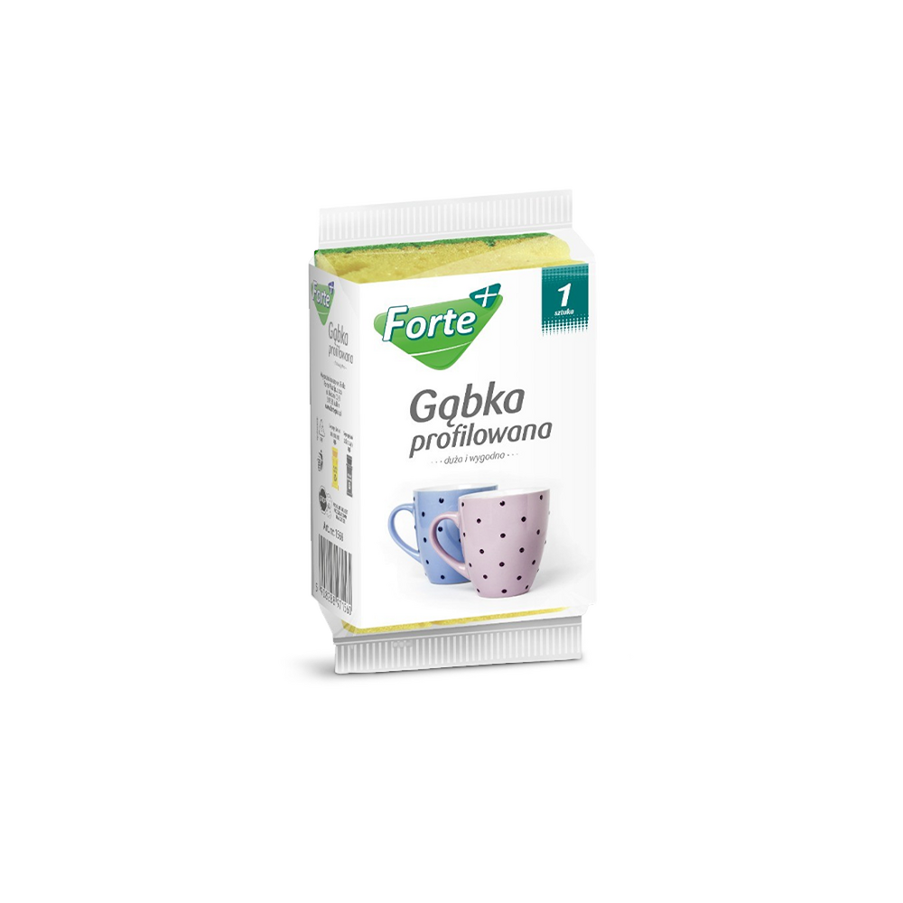 FORTE+ gąbka profilowana 1szt 1