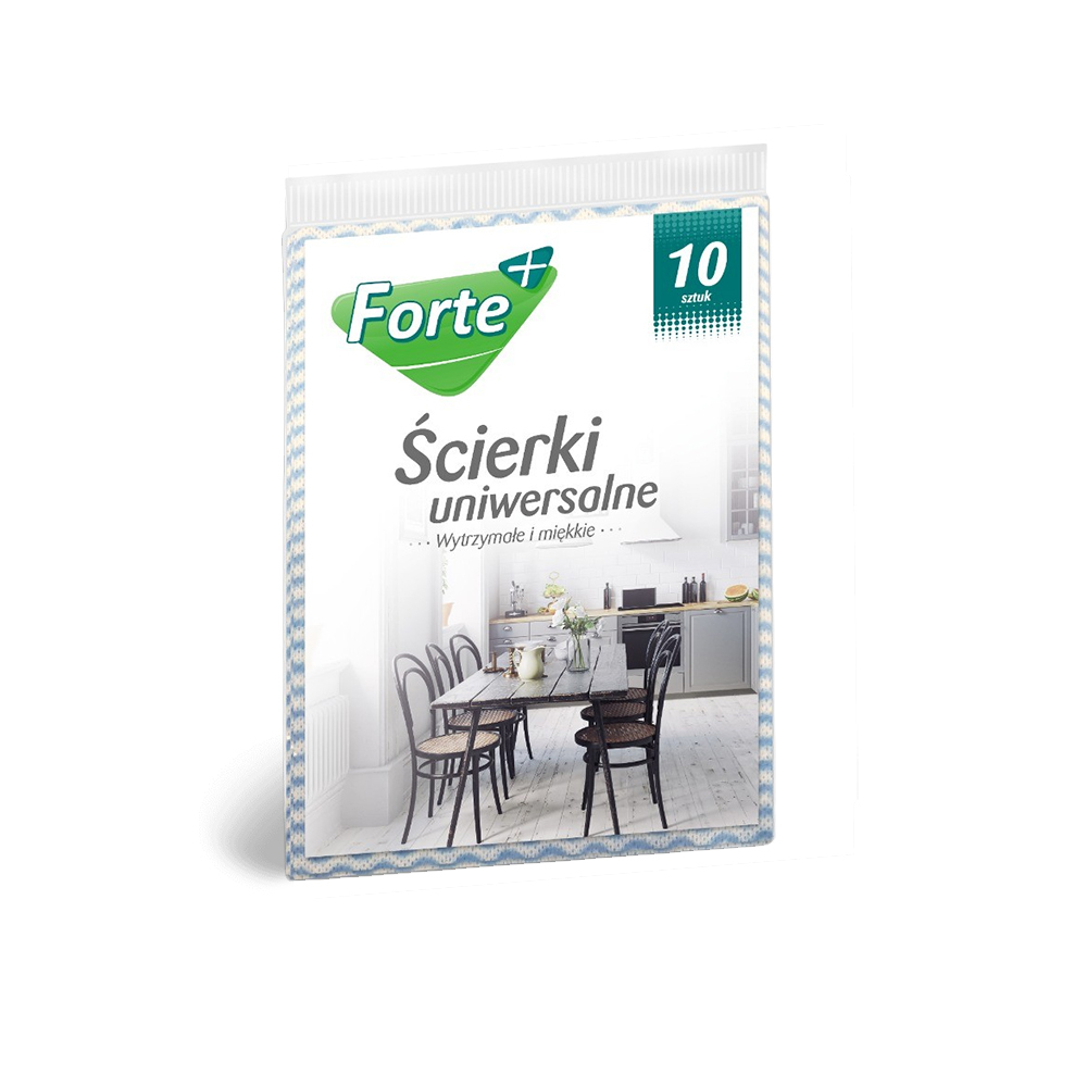 FORTE+ ścierki uniwersalne 10szt 1