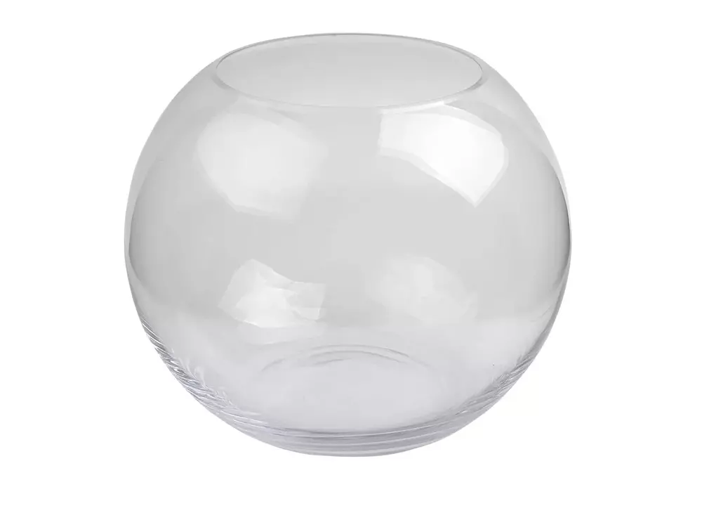 17-106/B.szlif.+T. wazon h-25cm fi- 28cm 1