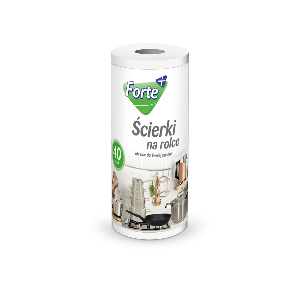FORTE+ ścierki na rolce 40szt 1