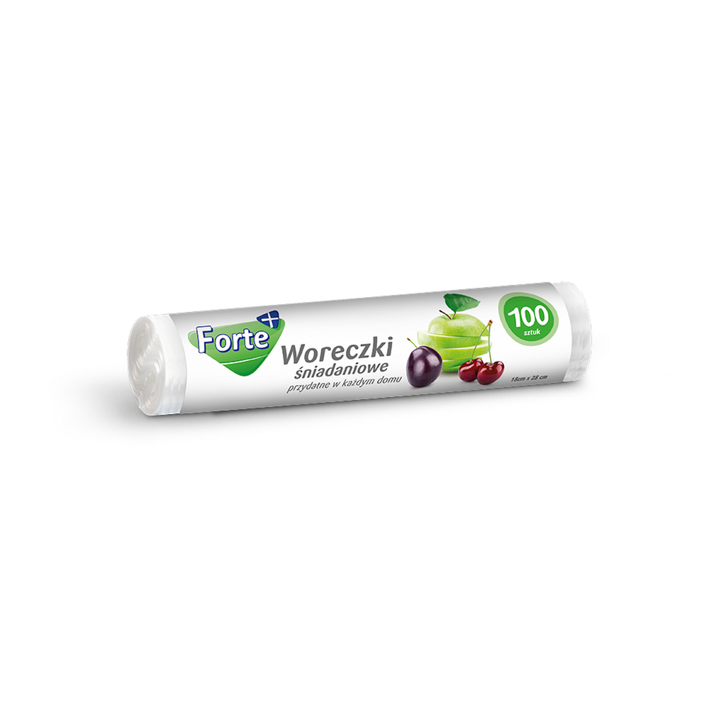 FORTE+ woreczki śniadaniowe 100szt 1