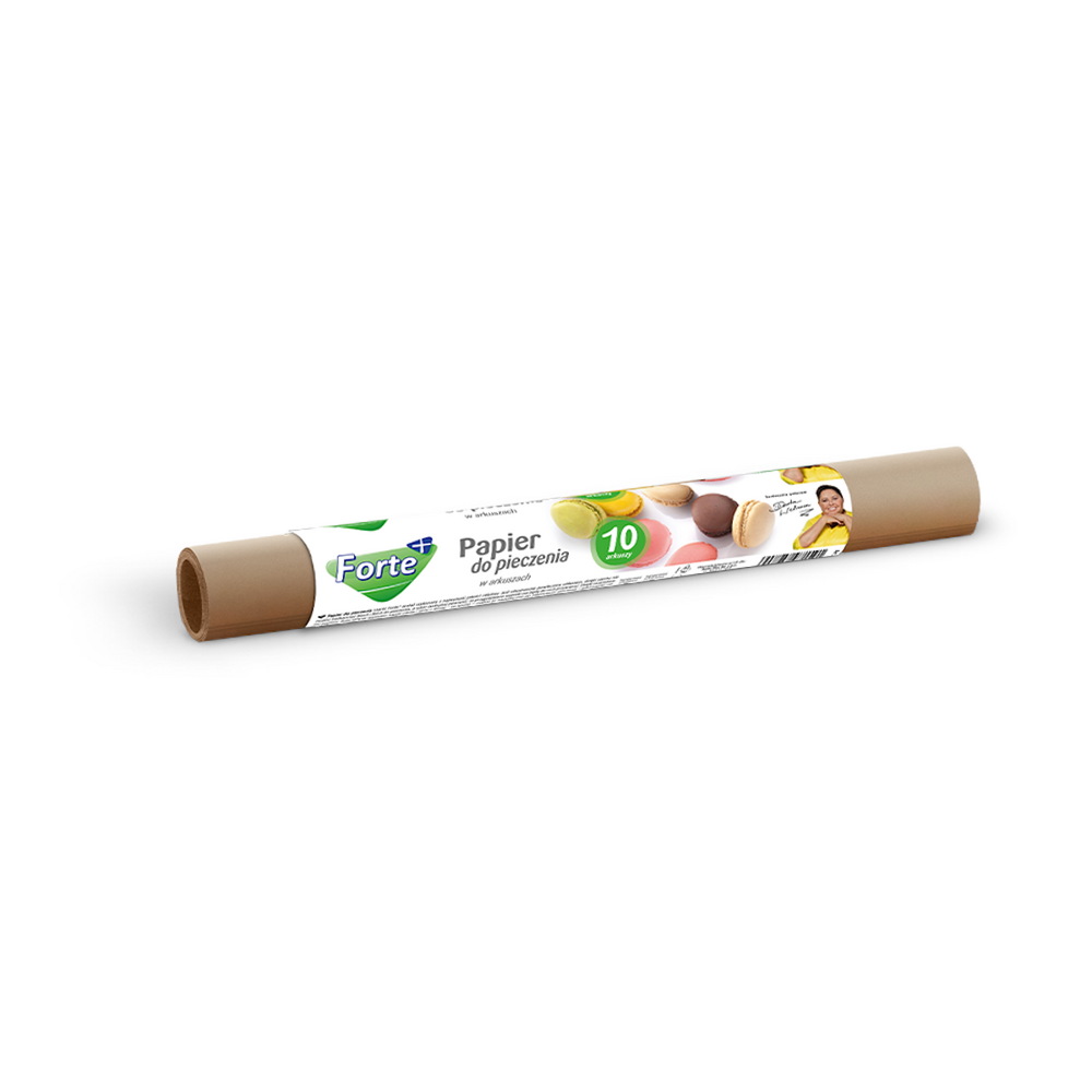 FORTE+ papier do pieczenia w arkuszach 10m tuba 1