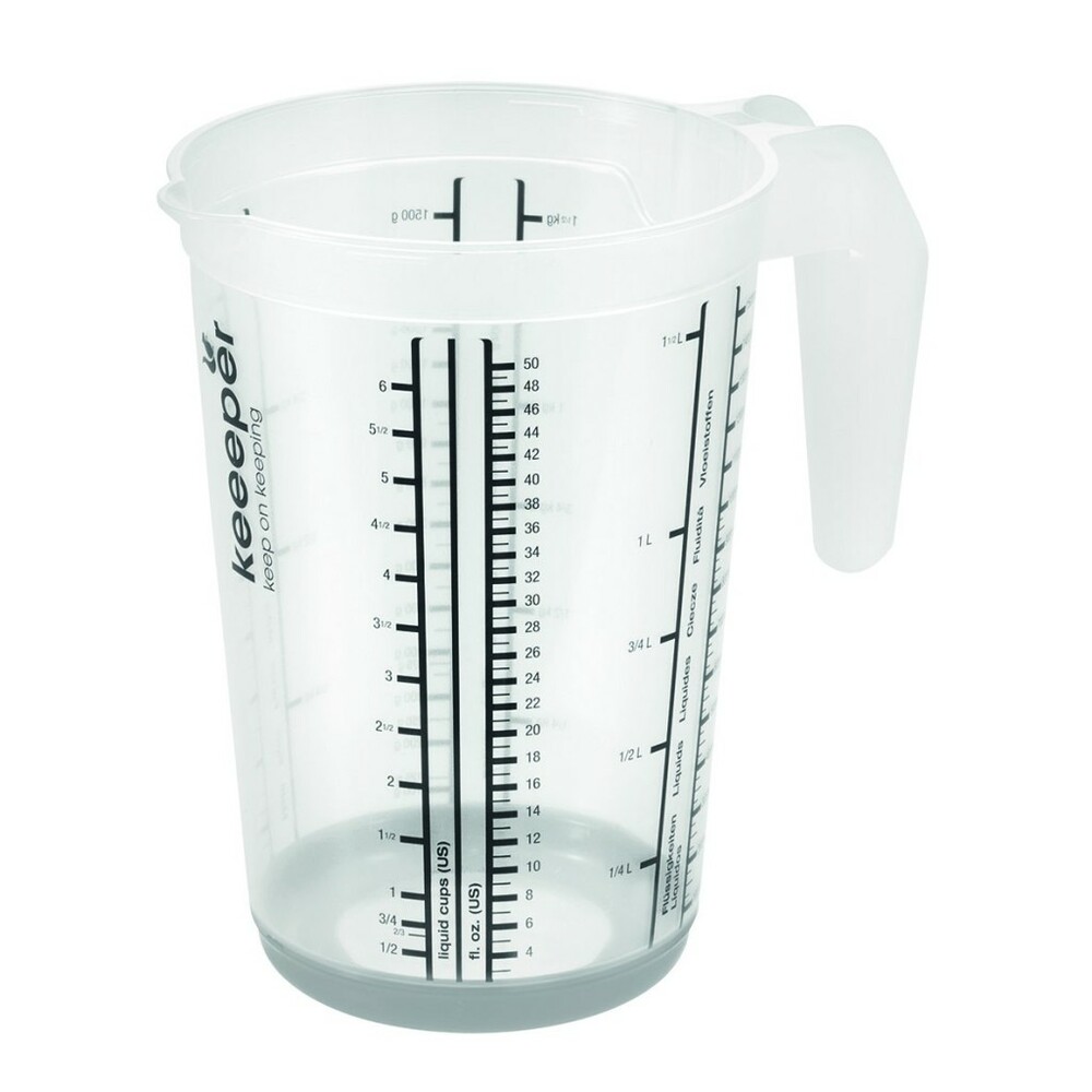 Massimo Kubek z miarką antypoślizgowy 1,5L Nordic Grey 1