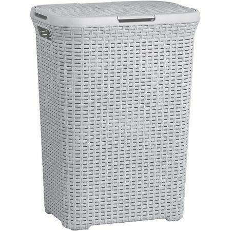 Curver kosz do bielizny RATTAN 60L jasny szary 1