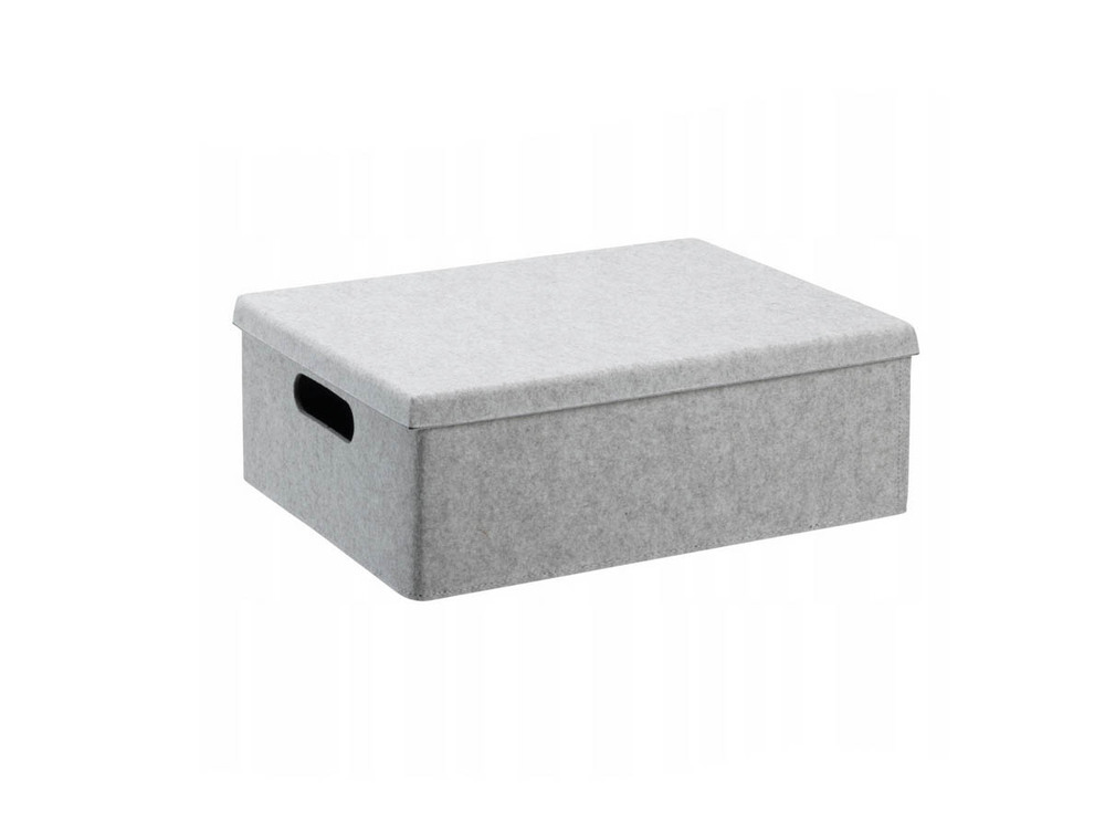 Pudełko do przechowywania Vega Felt Storage Medium Mottled Light Gray 1