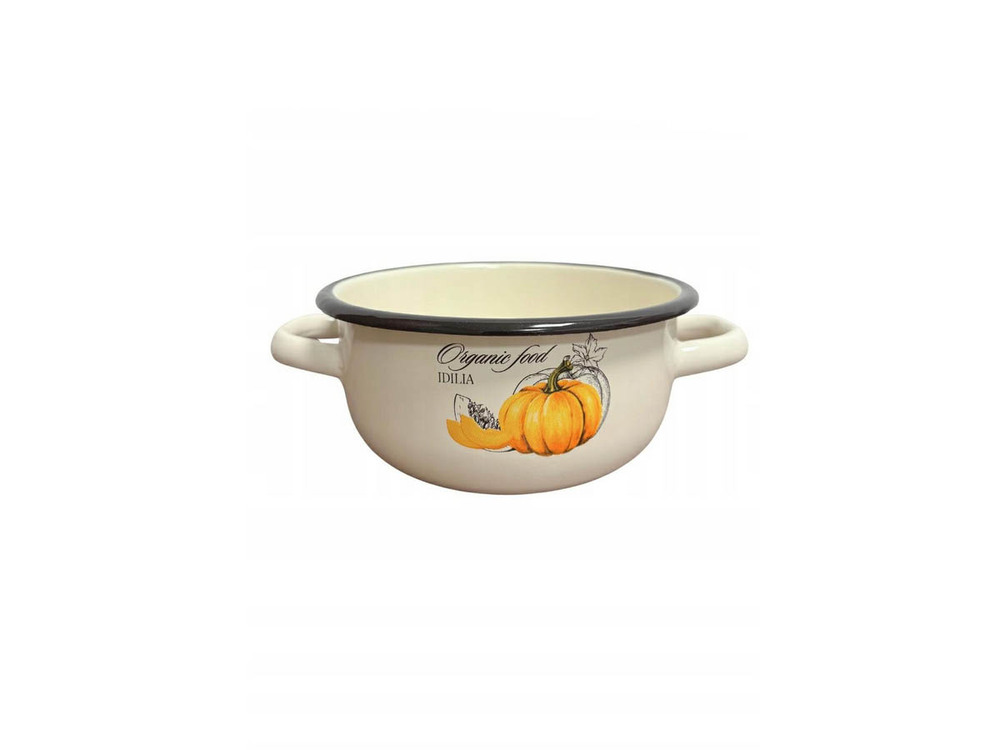 IG Rondel emalia z uszami Dynia 16cm 1,5L 0567 1