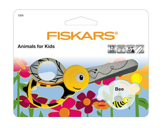 1003747 Fiskars nożyczki pszczoła 13cm 1