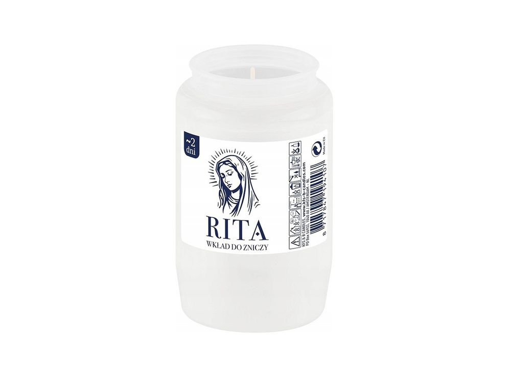 wkład compo Rita biały R2 bolsius a'20 1