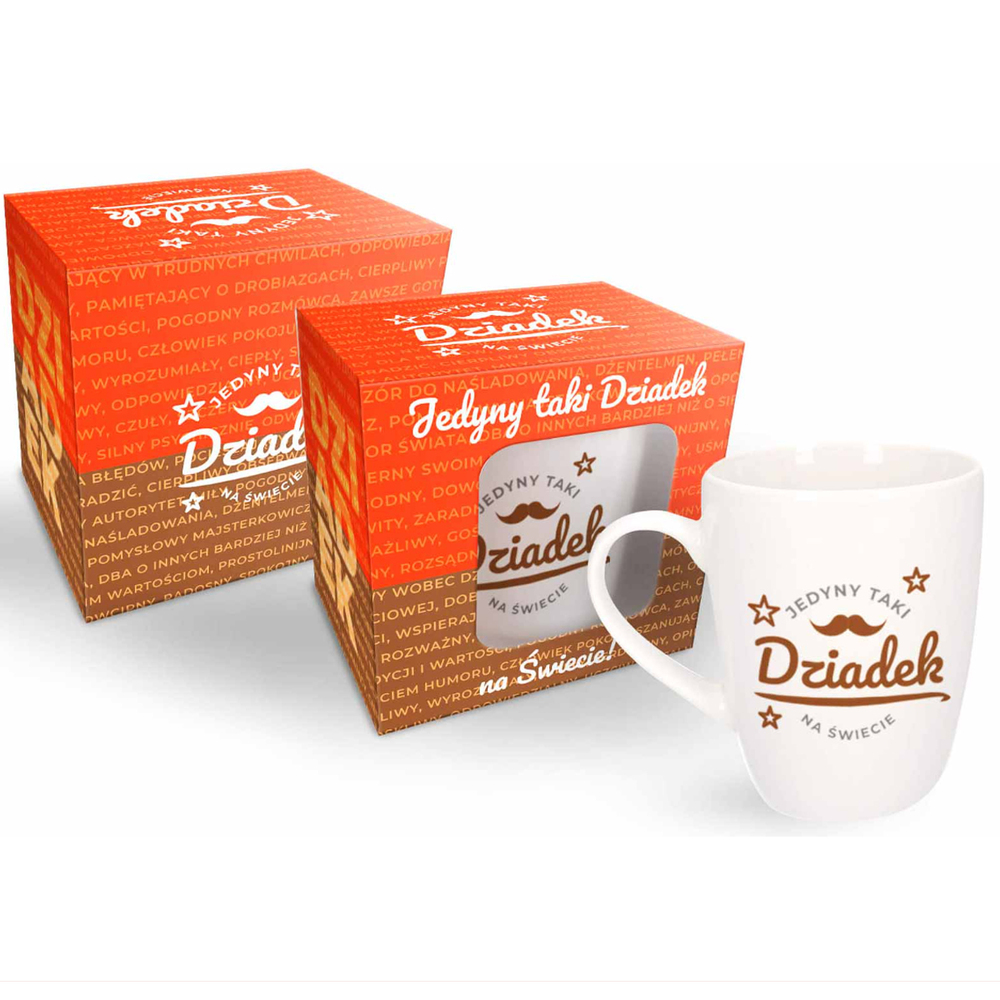 Dzień Dziadka - Kubek 300ml B - Jedyny taki Dziadek 1