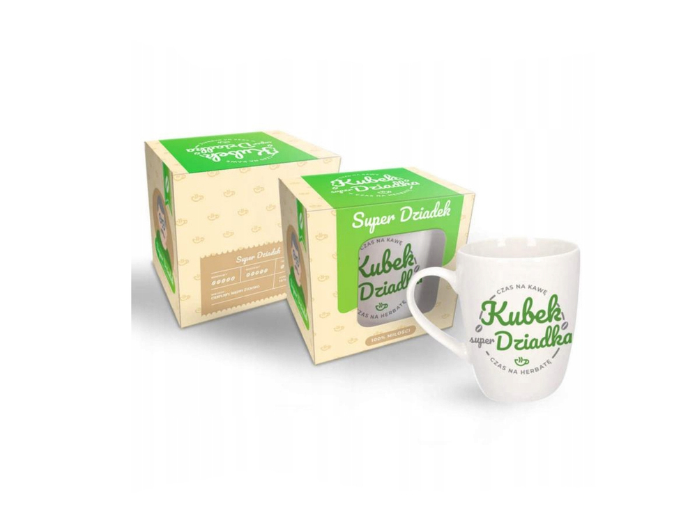 Dzień Dziadka - Kubek 300ml B - Super Dziadek 1