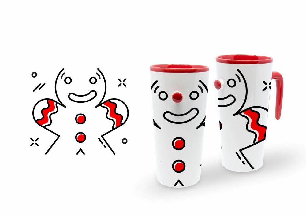 Święta - Kubek 400ml - Ciastek 1