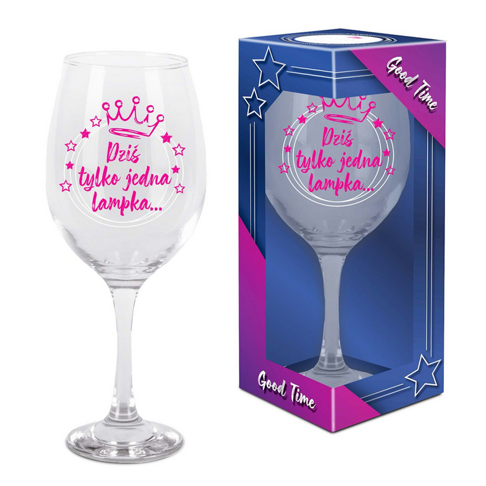 Good Time Kieliszek 580ml - Dziś tylko jedna lampka 1