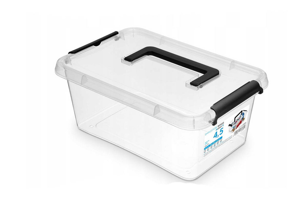 orplast 1323 Simple Box 4,5L z rączką pojemnik 1