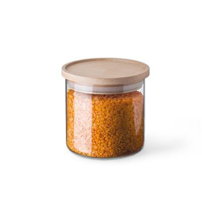 Simax pojemnik 500ml pokr. drewniana 1