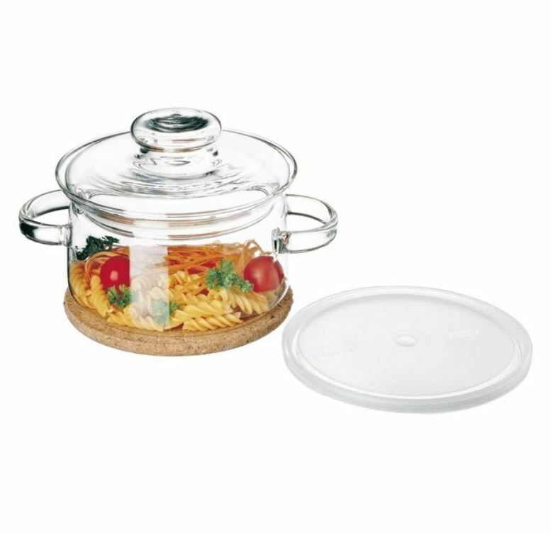 simax garnek gourmet 1,5L z podkładką i pokrywką 1