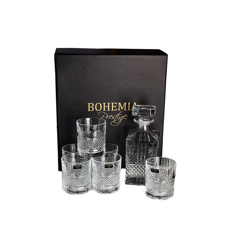 Bohemia Prestige Elegante Zestaw do whisky 1+6 1