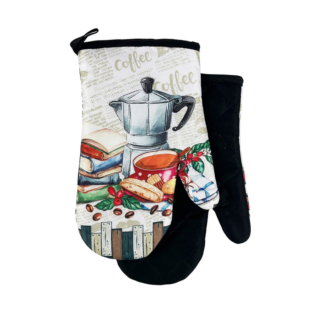2 Rękawice kuchenne Coffee II F23S219 z magnesem kpl 1